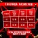 Carnival set "Evil Chertic": dress, gloves, rim, river 42-44, red
