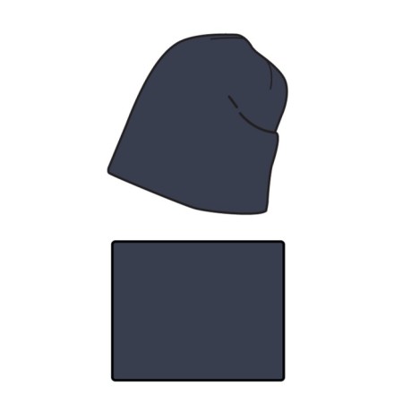 Set for the boy PlayTode: hat and snood, height 52 cm-5
