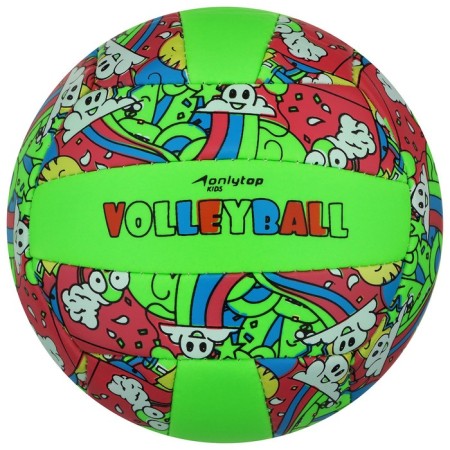 Volleyball ball Onlytop, PVC, machine stitching, 18 panels, p. 2-4
