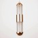 Lamp Bayerlux "Roy" 1xLED 18W gold 5.5x5x28-210 cm