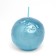 Figure candle "Ball. Planet", 6x5.5 cm, turquoise