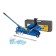 A set for replacing a wheel with a jack Kraft KT703042, 3 T, case 255-390 mm, 1/2 ", stops