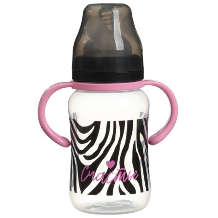 Finding bottle, wide throat Animal, 270 ml., With handles-6