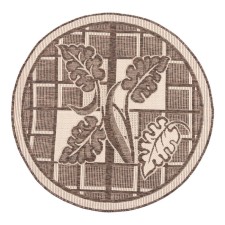 Eco Carpet Round 120x120 cm, jute