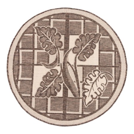 Eco Carpet Round 120x120 cm, jute
