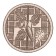 Eco Carpet Round 120x120 cm, jute
