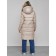 Coat insulated winter female, size 46, color light green