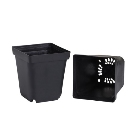 Pot for seedlings, 500 ml, d = 10 x 10 x 12.5 cm, (packaging 20 pcs.) Greengo