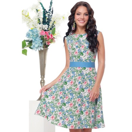 Women's dress "Random meeting", size 54-3