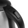Electric kettle Homestar HS-1009, metal, 1.8 l, 1500 watts, silver-black
