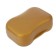 Road soap dish, 11 × 7 × 4 cm, color mix