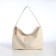 Women's bag with lightning, beige color