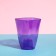 Pot for orchids, 1.5 l, 13 × 17 cm, plastic, transparent purple