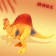 Dinosaurian figure "Jurassic period", mix