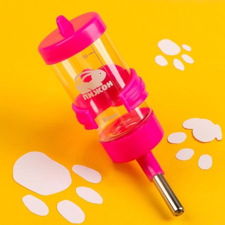 Drill for rodents "Pijon", 80 ml, pink