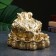 Figure "Toad Feng Shui" 18x18cm gold
