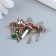 Brads for scrapbooking "Strazinki" set 10 pcs mix 1.4x0.8x0.8 cm