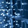 Garland "curtain" 2 x 1.5 m, IP65, UMS, white thread rubber, 360 LED, white glow, 220 V