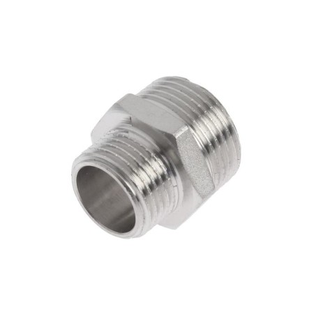 Nipple of transitional STI, 3/4 "x1/2", nickelized brass-2