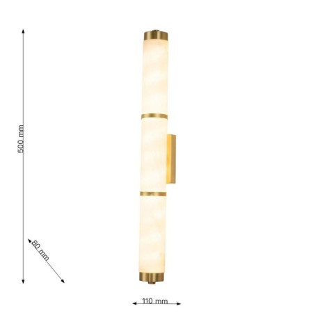 Wall lamp Tectoria 110 mm, 80 mm, LED 40W-2