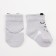 Socks crumb I am "bear", gray, 10-12 cm