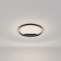 Ceiling Lamp Maytoni Mod058CL-L35BK, LED, 35W, 60x60x3.5 cm, 1100lm, black color black