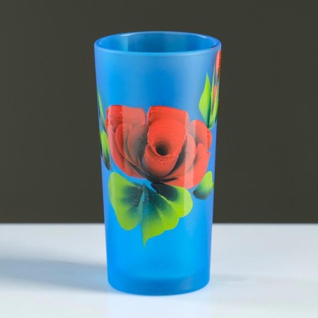 Set for juice with a tray "Zhostovo" Art painting, 6 glasses 1250/200 ml-14