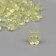 Decor for creativity Plastic "Bear" yellow set 25 pcs 1.8x1.5x1 cm