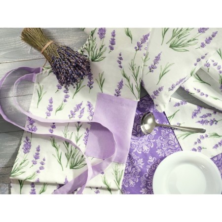 Kitchen towel LavenDer, size 45x60 cm, purple color-1