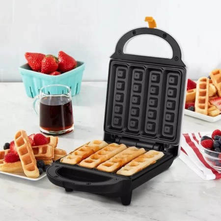 Electric waffle box KitFort KT-1695, 460 W, Belgian, white-2