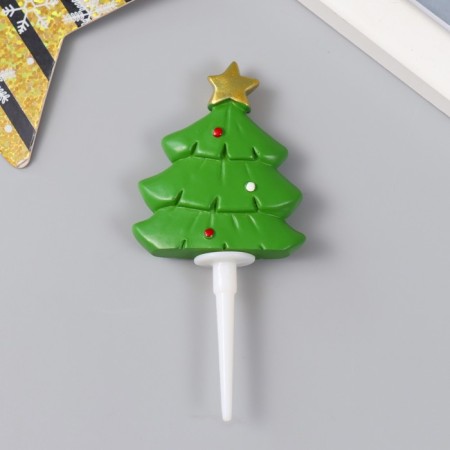 Decor for creativity Polystone "Emergency Christmas tree" 4x5 cm-2