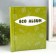 Photo album magnetic 20 sheets "Green leaves" 29x24x2 cm
