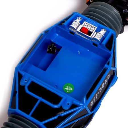 Machine - Hyper Cover, works on the battery, the color is blue-4