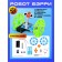 Electronic designer - Robotics "Funny robots", 3 models, on batteries