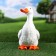 Garden figure "Goose" 23x14x30cm ////