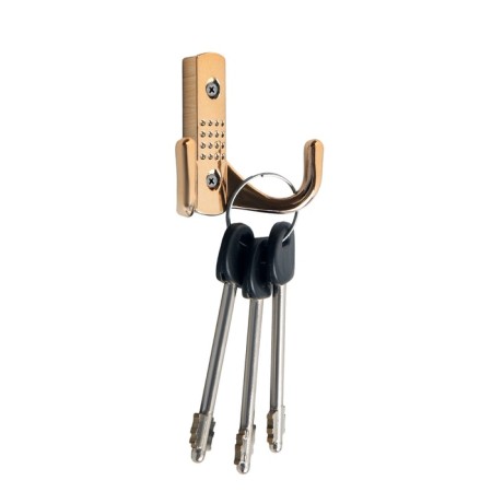 Furniture hook Cappio Bobolink, two -rod, gold-1