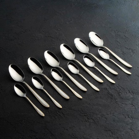 A set of cutlery made of stainless steel Magistro, 24 objects, silver color-2