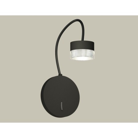 Wall lamp with Ambrella Light, XB9596250, GX53 LED 12 W switch, black sand, transparent