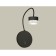Wall lamp with Ambrella Light, XB9596250, GX53 LED 12 W switch, black sand, transparent