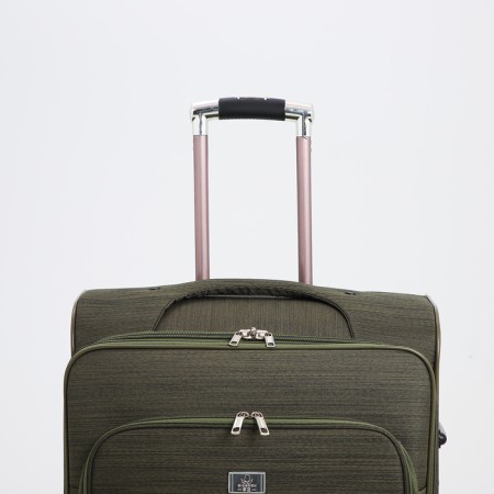 Big suitcase 28 ", lightning department, code castle, 4 wheels, outer pocket, khaki color-5