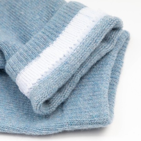 Women's socks, blue color, size 36-40-3