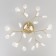 Smart ceiling lamp Foglia, 3W, G4, 75x75x40.5 cm