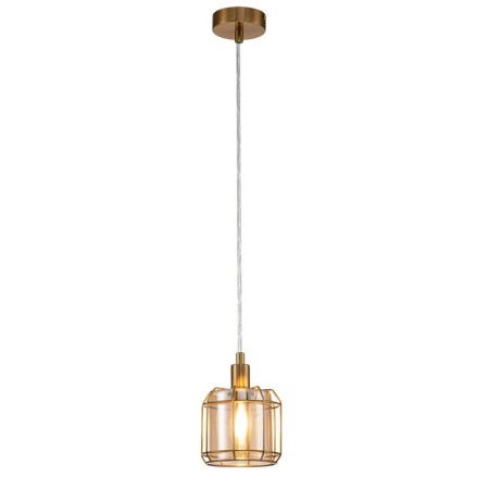 Suspended lamp 1x40W E14, size 13x13x120 cm