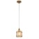Suspended lamp 1x40W E14, size 13x13x120 cm