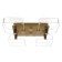 Kvorum chandelier LED 40W 3000-6000K gold 50x50x10cm