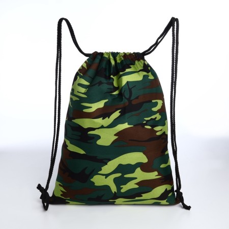 Back for shoes on the lace, green color/camouflage-1