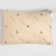 Pillow "Ethel", footing - camel wool, 50x70 cm, tick