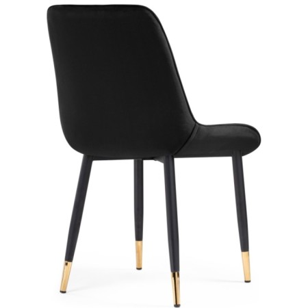 SEDA 1 Metal/Velur, Black/Black 52x60x87 cm stool-3