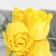 Soap roses, yellow, set of 3 pcs.