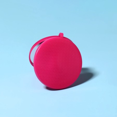 Folding mirror "flowers", d = 6 cm, color mix-4